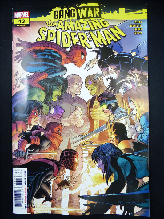 The Amazing SPIDER-MAN #43 - Apr 2024 Marvel Comic #36Y