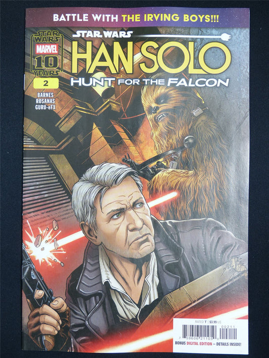 STAR Wars: Han Solo Hunt for the Falcon #2 - Dec 2025 Marvel Comic #4XH