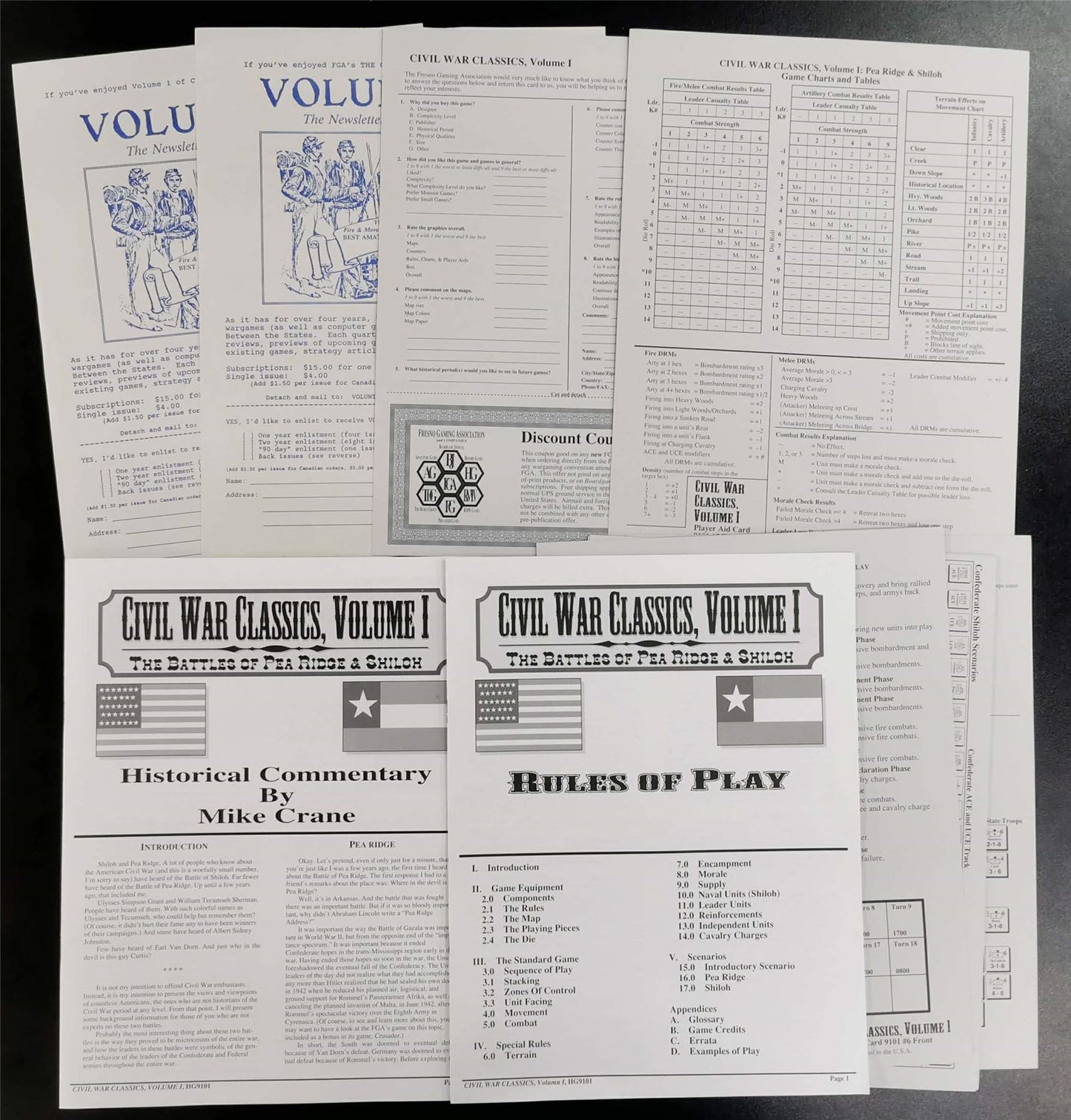 Civil War Classic Volume 1: The battle of Pea Ridge & Shiloh - Game #64
