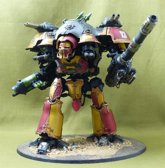 Knight Valiant painted - Imperial Knights - Warhammer 40K #7F7