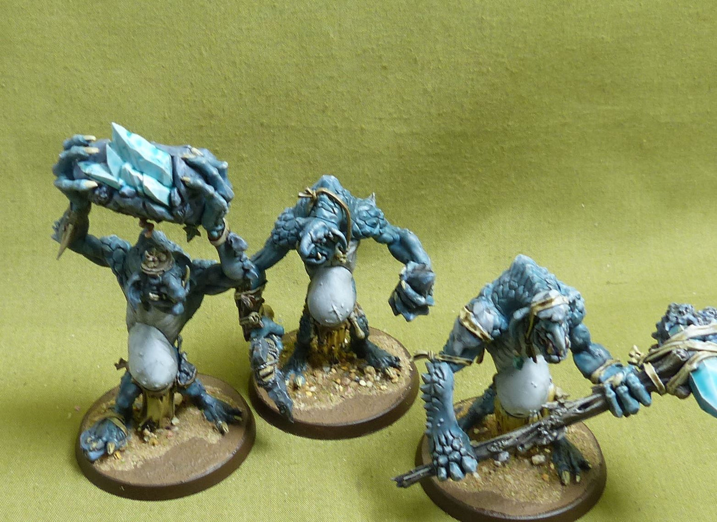 Rockgut Troggoths painted - Gloomspite Gitz - Warhammer AoS #16U