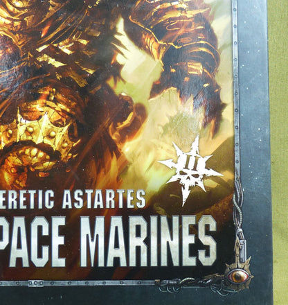 Chaos Space Marines: Codex Heretic Astartes Hardback - Warhammer 40K #1RE