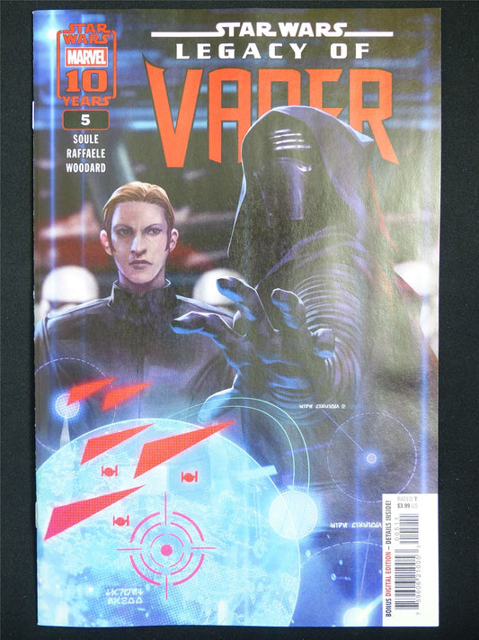 STAR Wars: Legacy of Vader #5 - Aug 2025 Marvel Comic #1DI