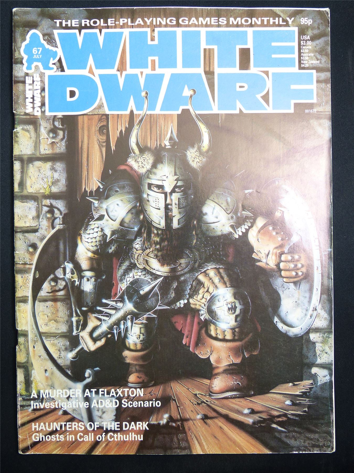 Vintage White Dwarf #68 OOP - Warhammer Magazine #LL