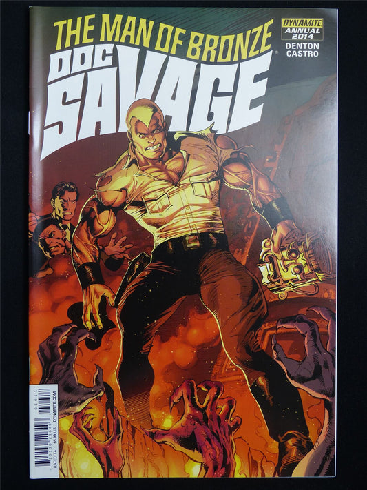 The Man of Bronze DOC Savage Annual 2014 #1 - Dynamite Comic #39V
