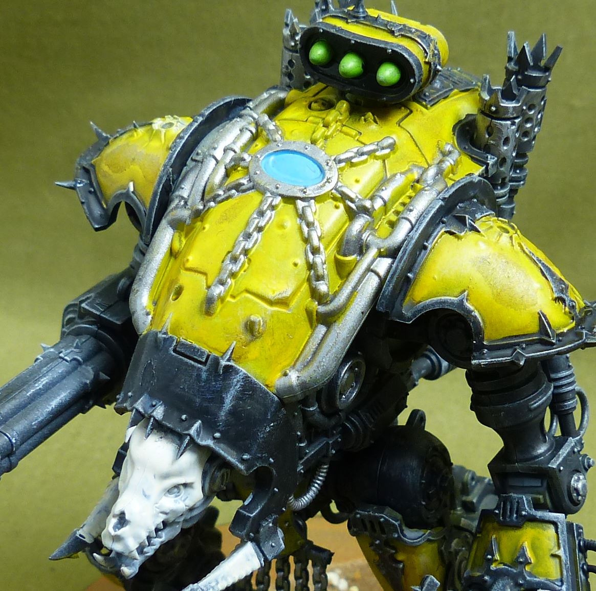 War Dog Stalker painted - Chaos Knights - Warhammer 40K #450