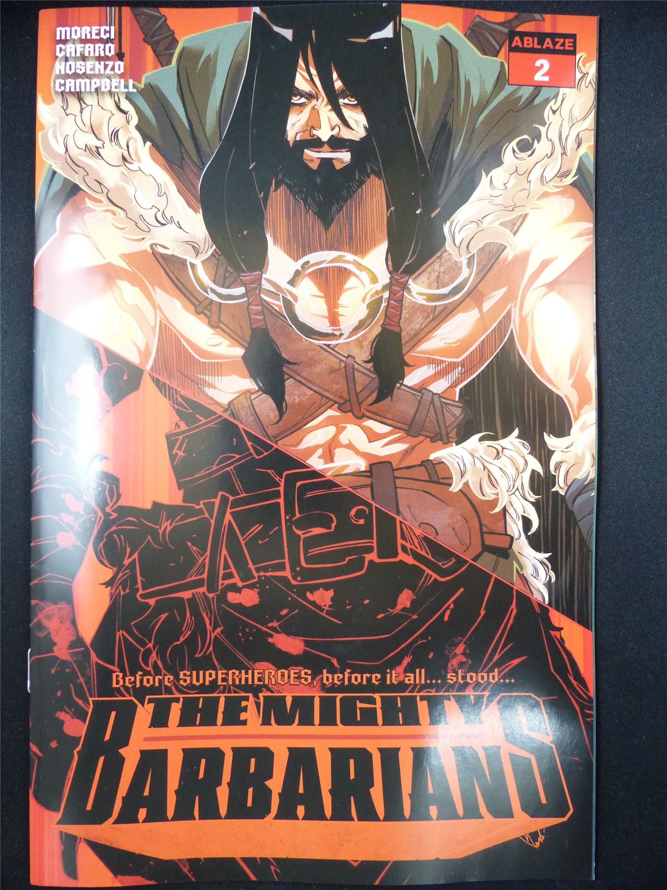 The MIGHTY Barbarians #2 - May 2023 Ablaze Comic #7T