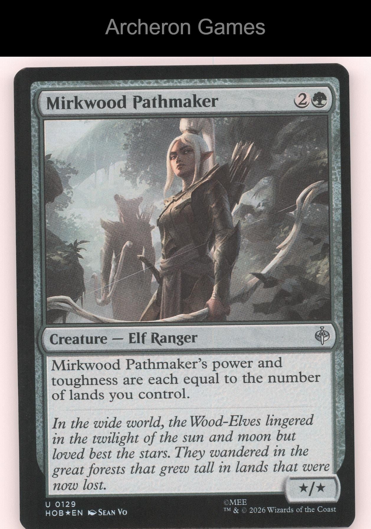 Mirkwood Pathmaker HOB 129 UC MTG Card The Hobbit