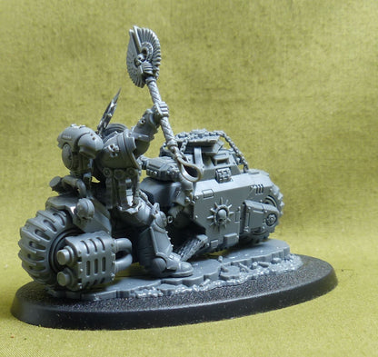 Chaplain on Bike - Dark Angels - Warhammer 40K #17T
