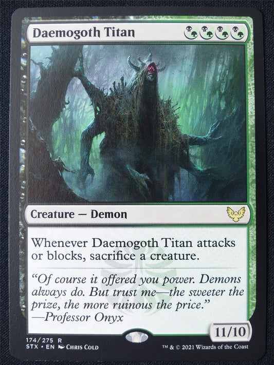 Daemogoth Titan - STX - Mtg Card #1JP