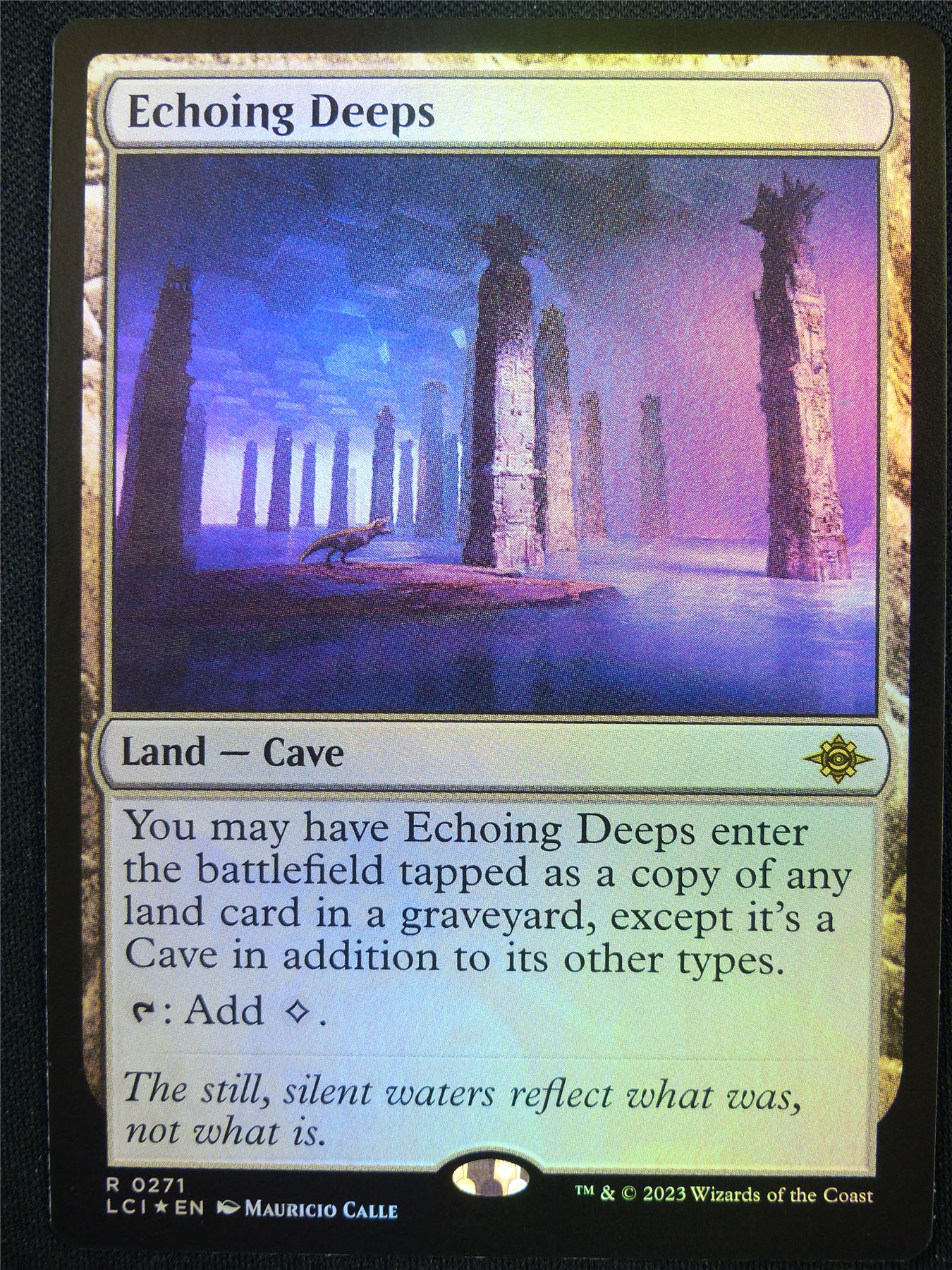 Echoing Deeps Foil - MCI - Mtg Card #2RH