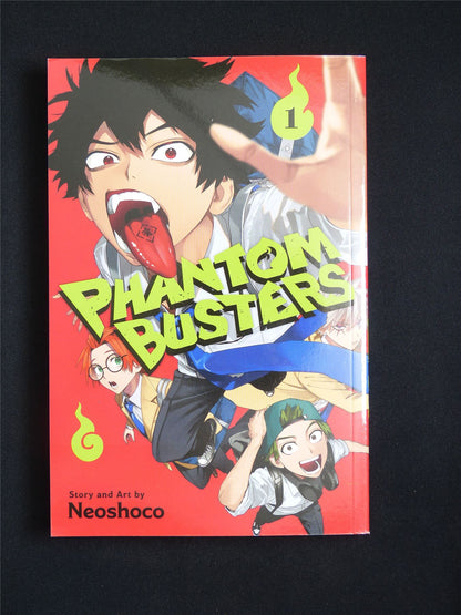 Phantom Busters volume 1 - Viz Manga #6F5
