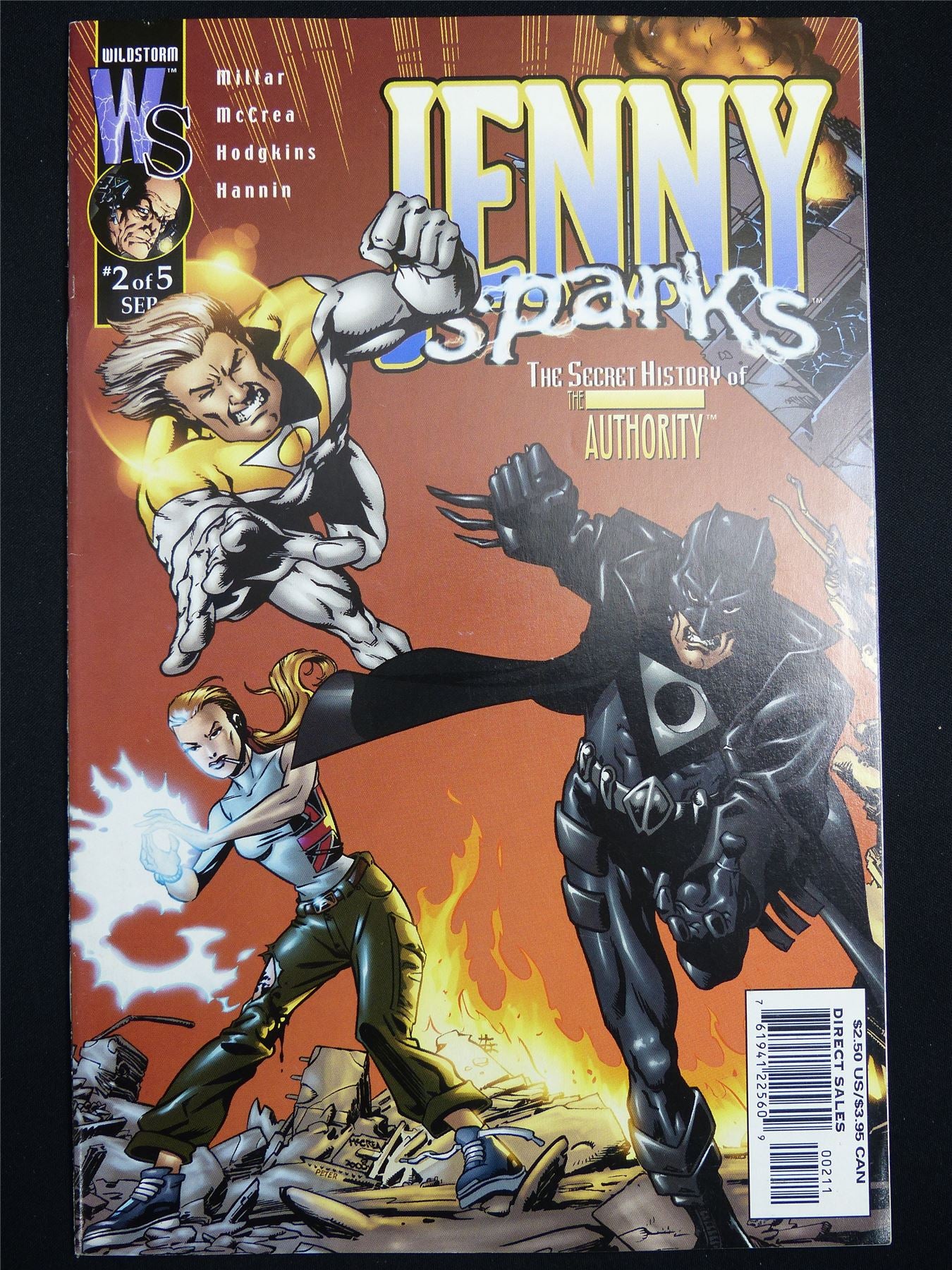JENNY Sparks #2 Cvr A - Wildstorm Comic #3U5