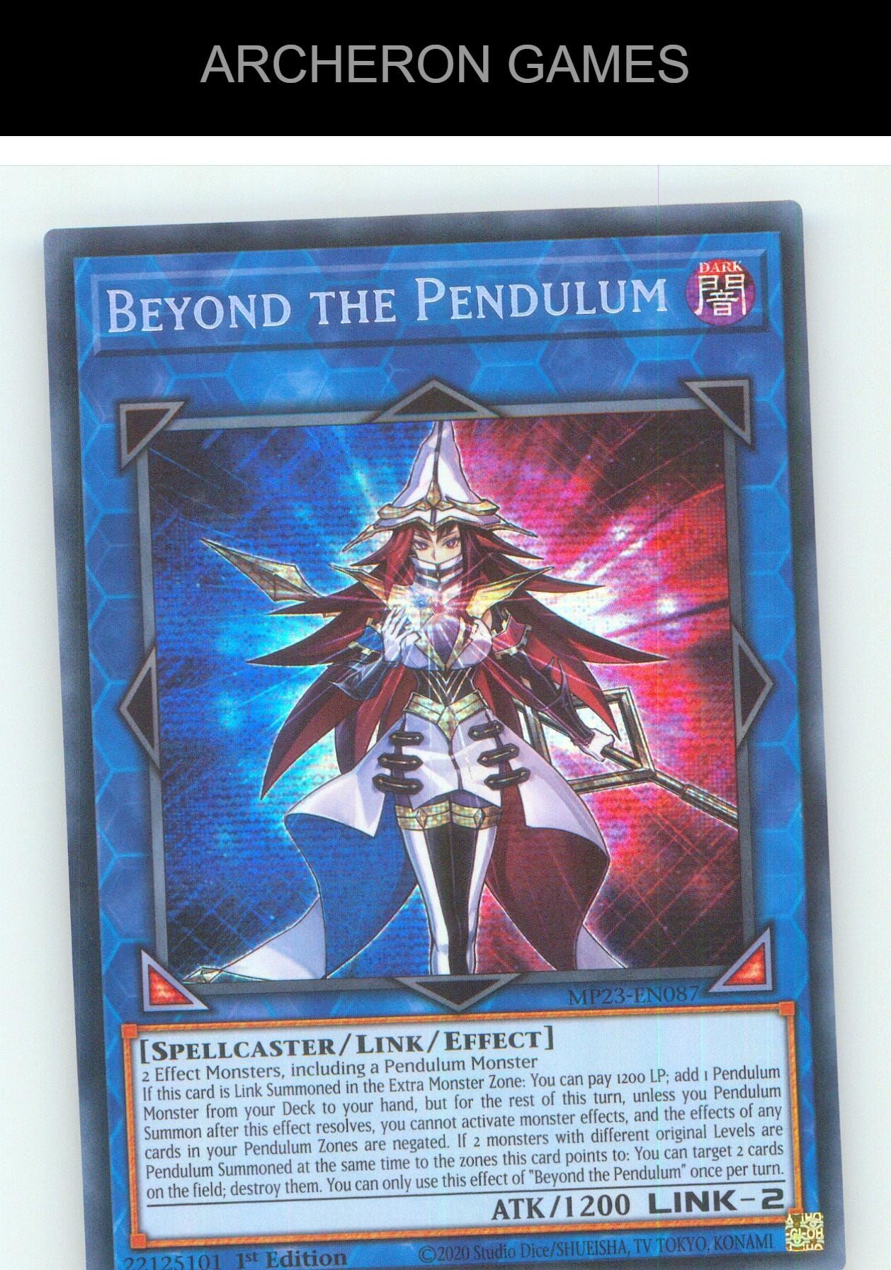 Beyond the Pendulum Prismatic Secret Rare YUGIOH Card 1st Edition