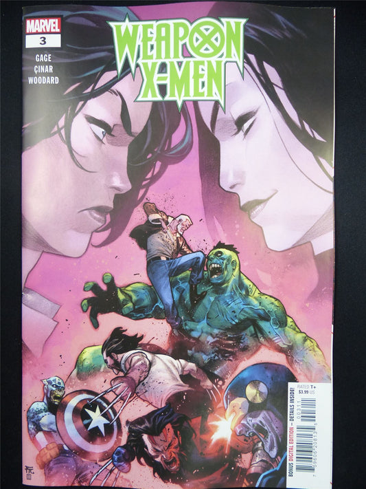 Weapon X-MEN #3 - Jul 2024 Marvel Comic #6DR