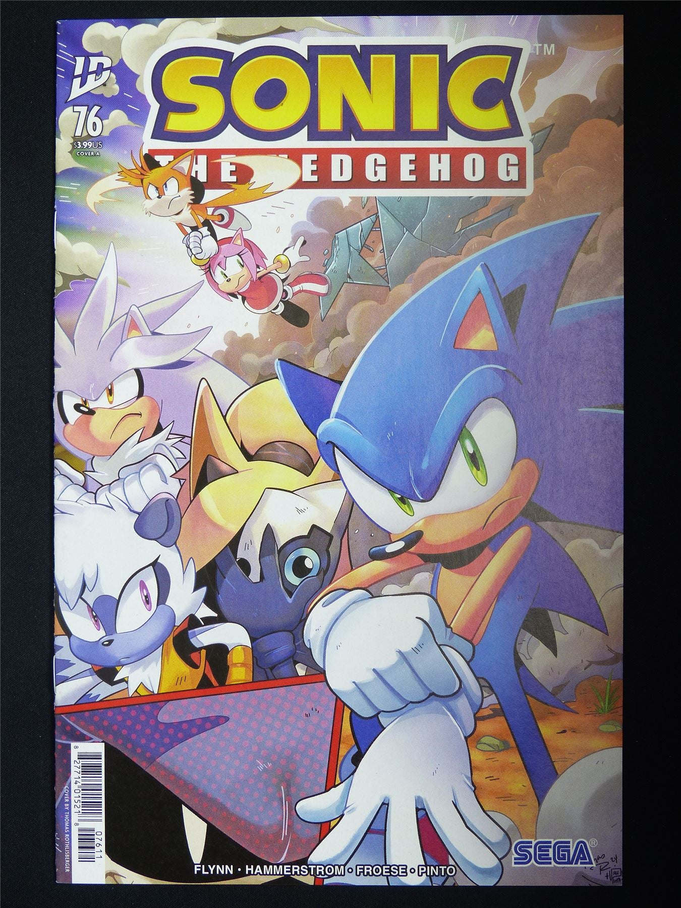 SONIC The Hedgehog #76 - ID Comic #3RY