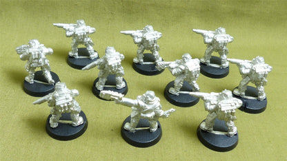 Inquisitorial Stormtroopers Squad Classic Metal - Imperial Guard - Warhammer 40K #TL