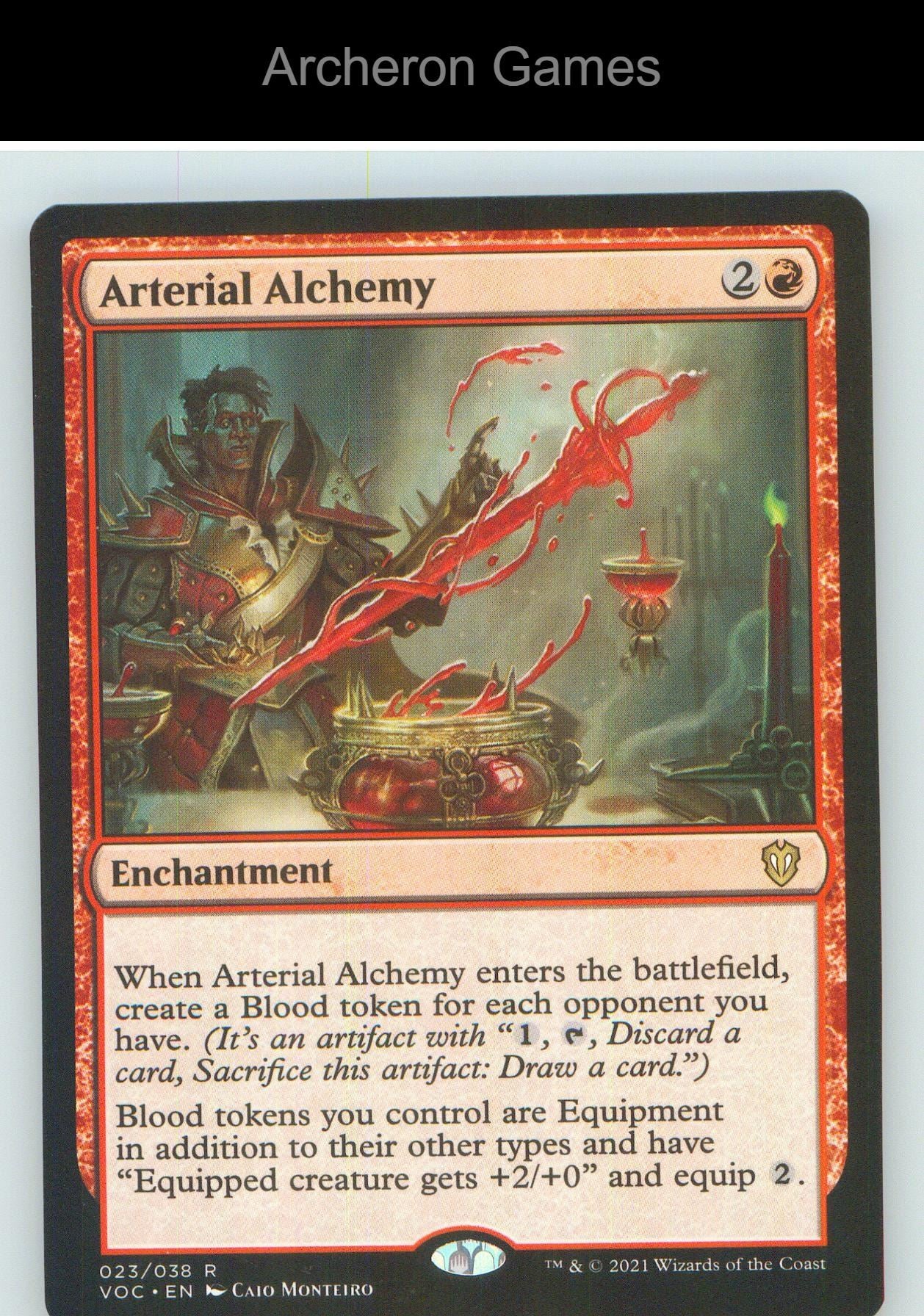 Arterial Alchemy VOC 23 R MTG Card NM/EX+