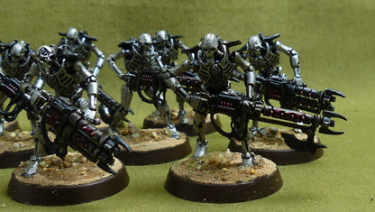 Necron Warriors painted - Necrons - Warhammer 40K #1B6
