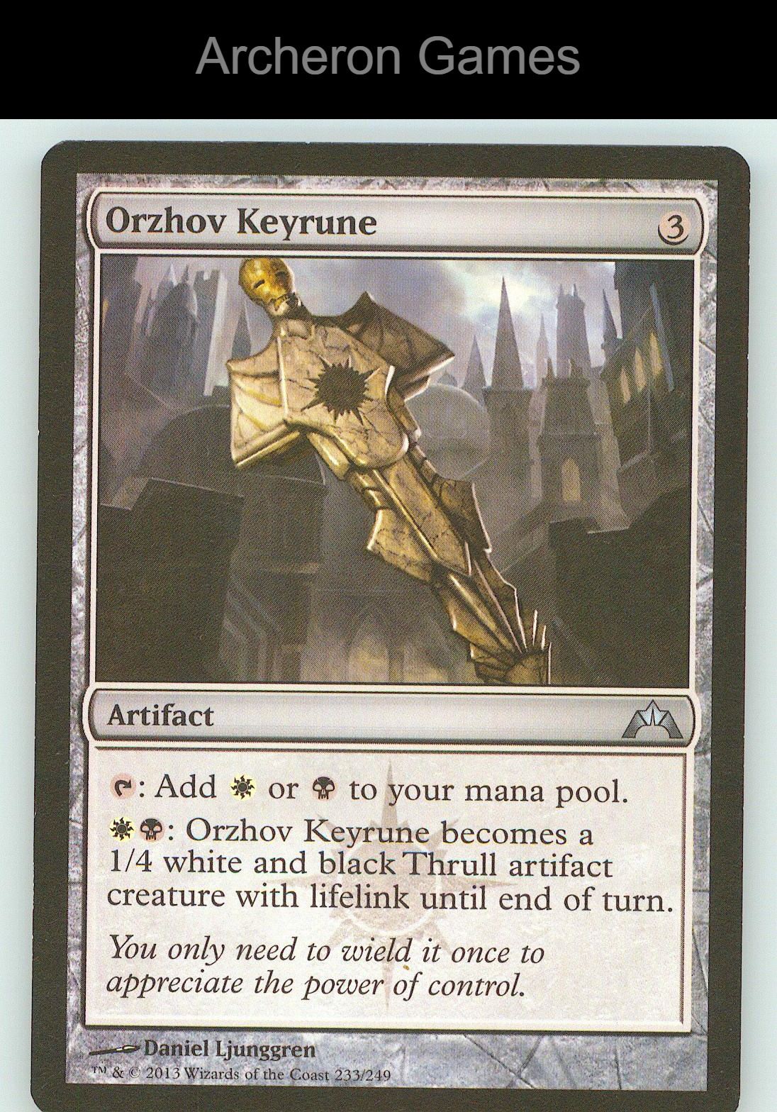 Orzhov Keyrune GTC 233 UC MTG Card NM/EX+