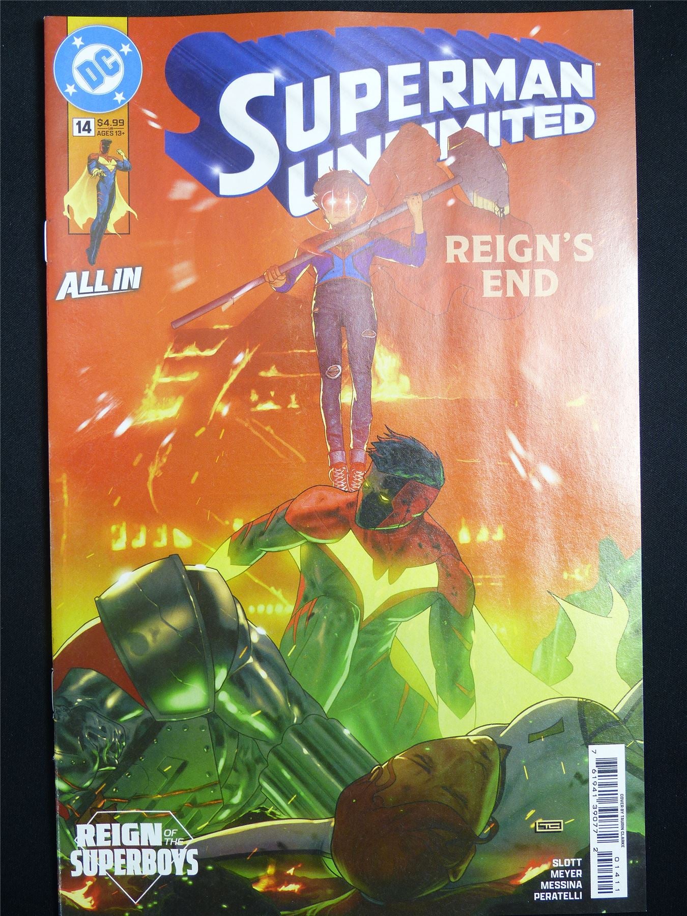 SUPERMAN Unlimited #14 Cvr A - Aug 2026 DC Comic #1JS