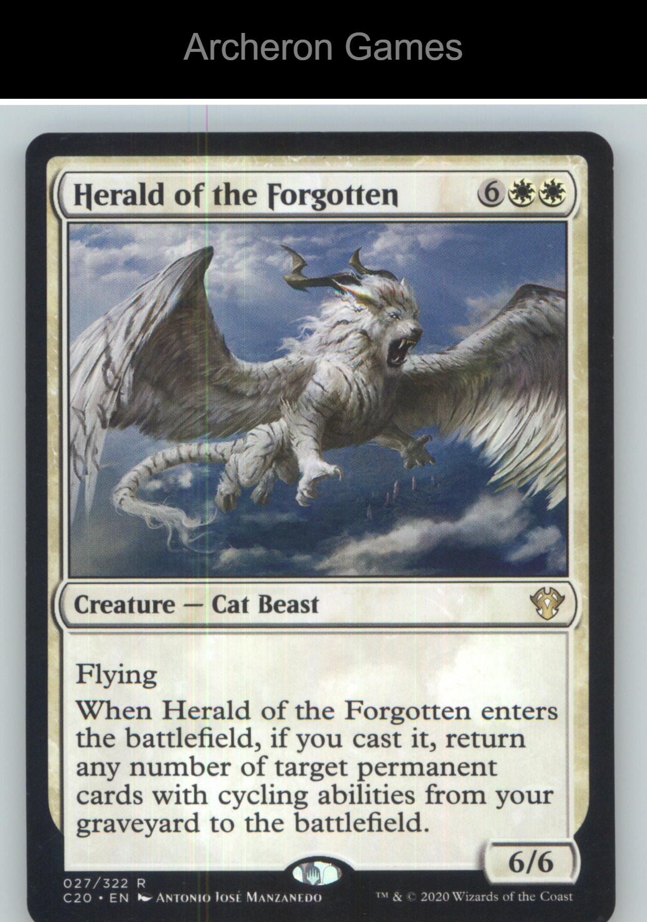 Herald of the Forgotten C20 27 R MTG Card NM/EX+