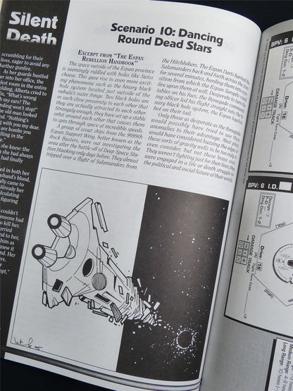 Silent Death: The Next Millennium Miniatures Sourcebook - I.C.E. Booklet #2R9