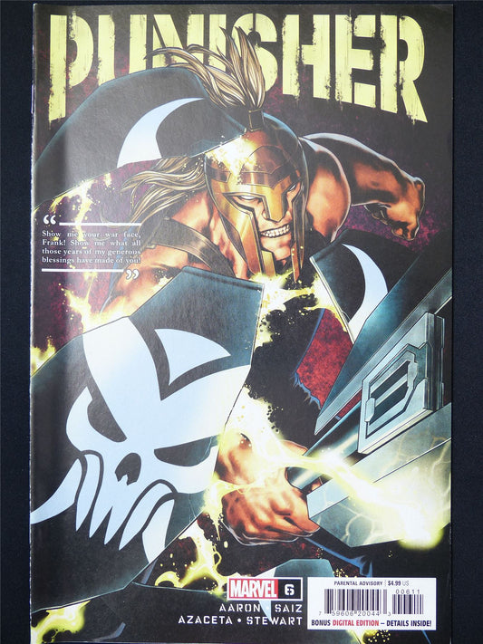 PUNISHER #6 - B&B Marvel Comic #7J4
