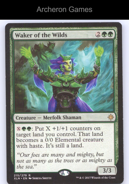 Waker of the Wilds 215 R MTG Card Ixalan