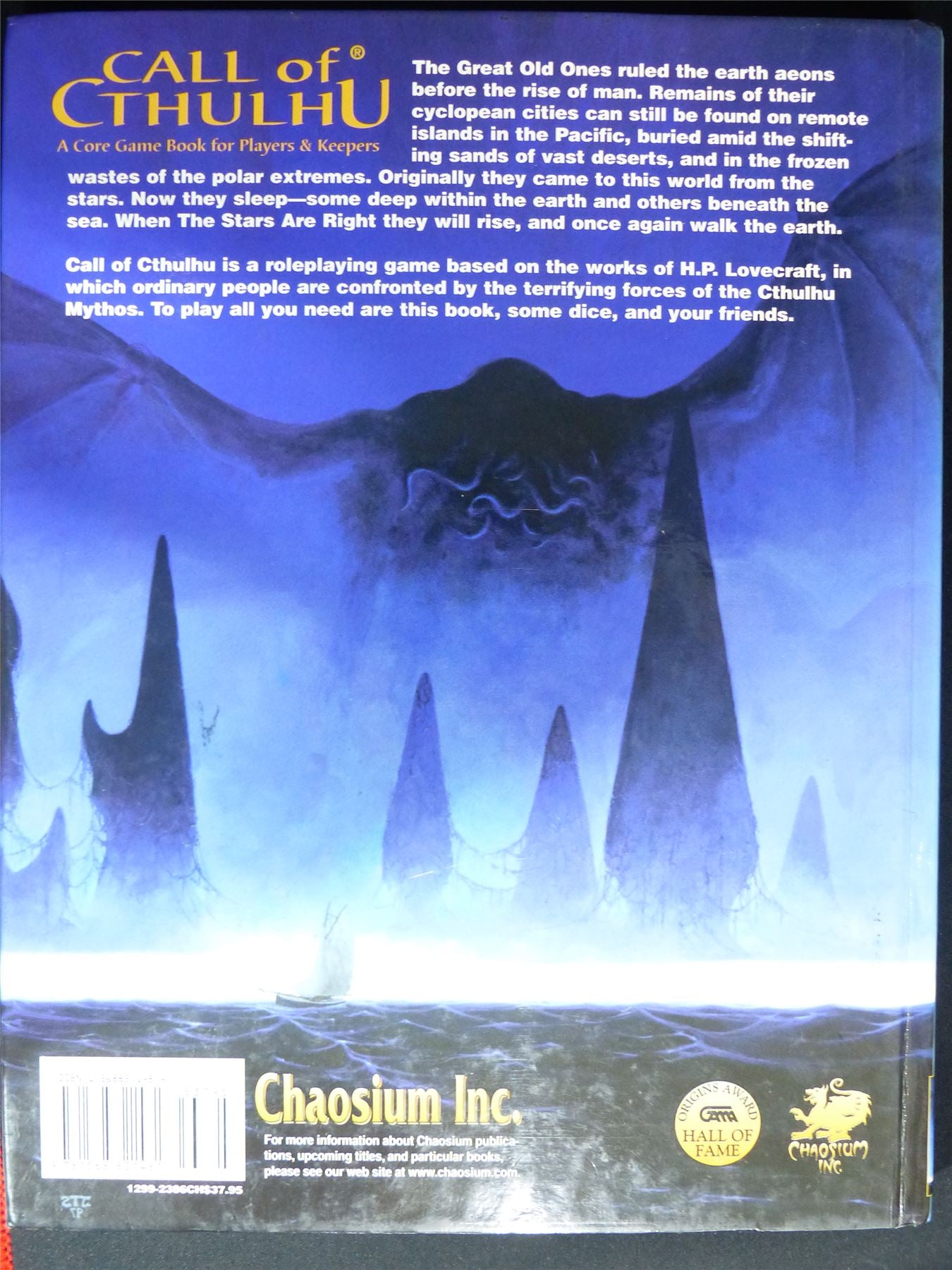 Call of Cthulhu Horror Roleplaying Core Game - Roleplaying Hardback #2MI