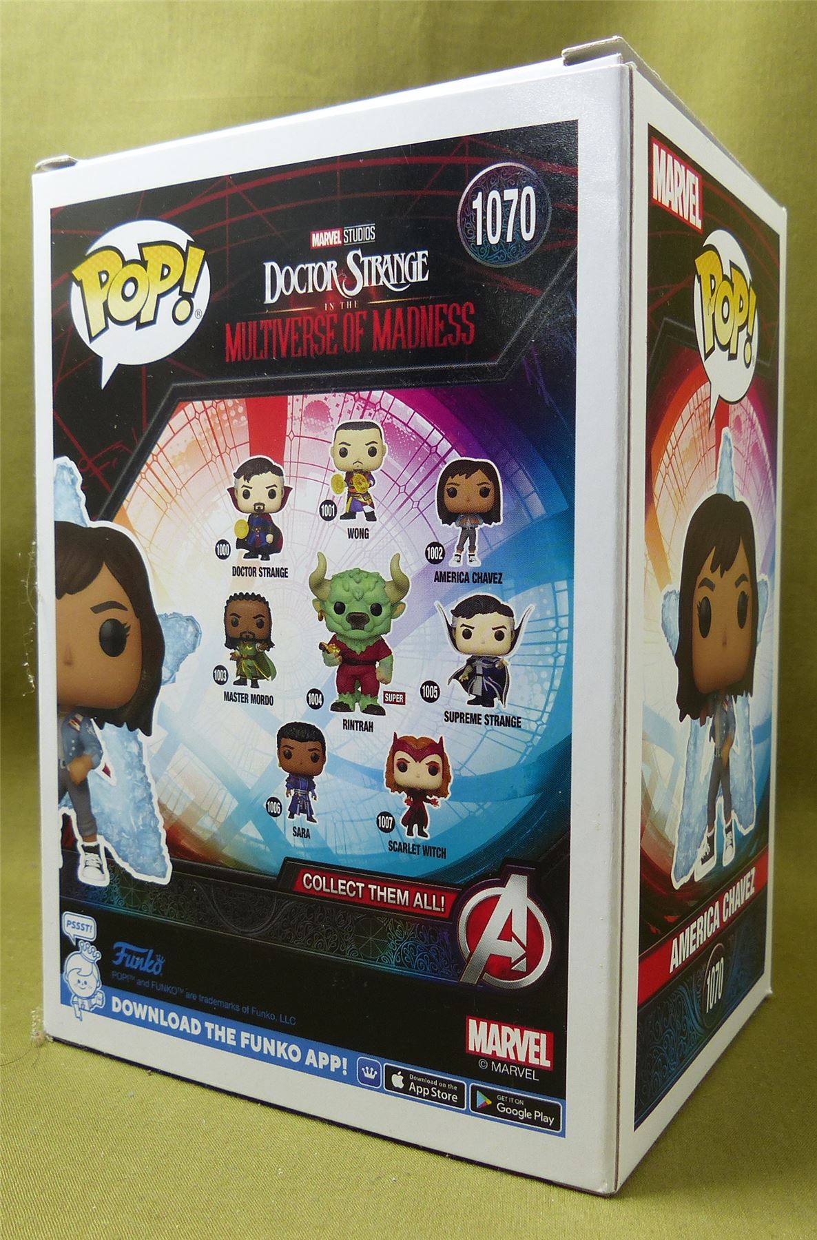 America Chavez 1070 - Doctor Strange Multiverse Madness - Funko Pop! Figure #HJ