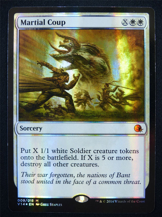 martial Coup FTV Foil - V14 - Mtg Card #16A