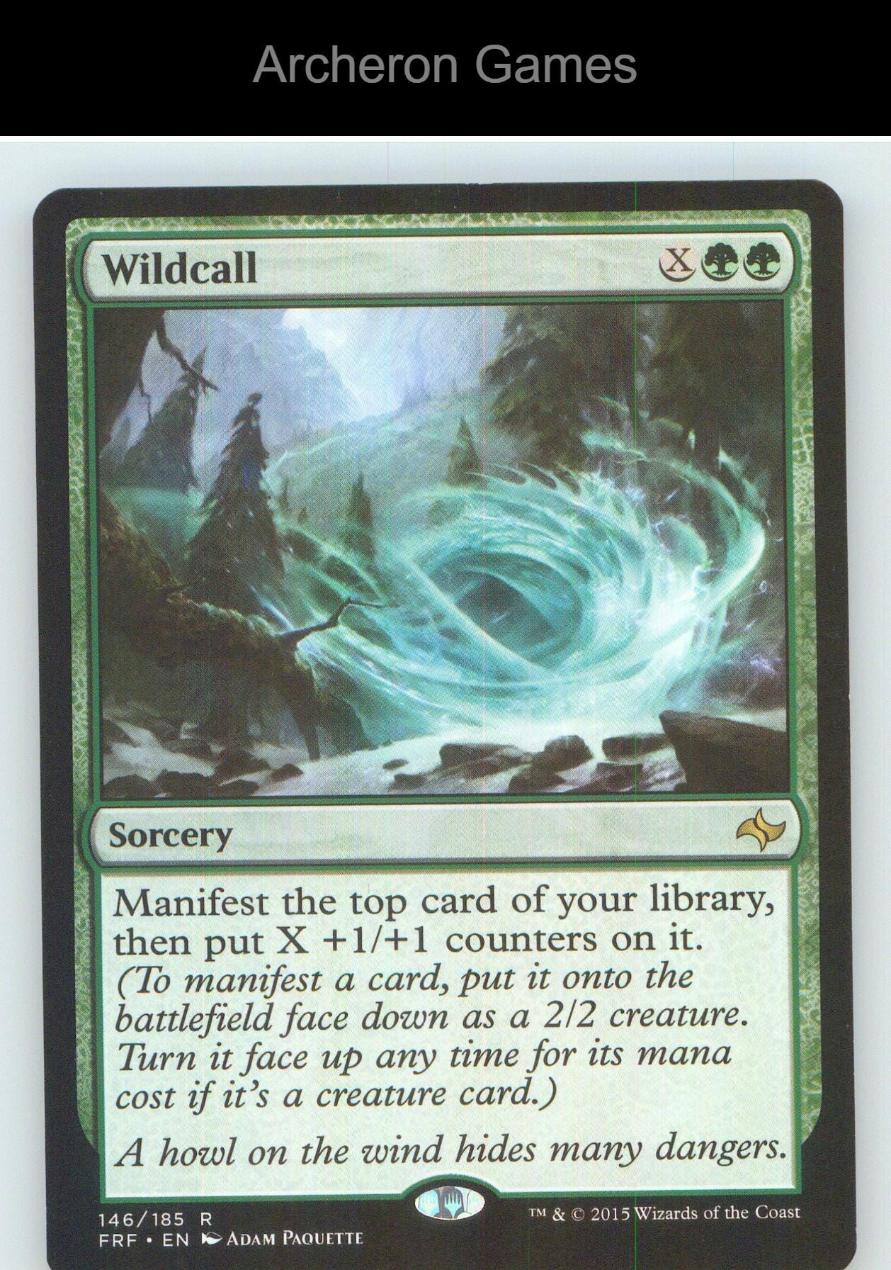 Wildcall FRF 146 R MTG Card NM/EX+
