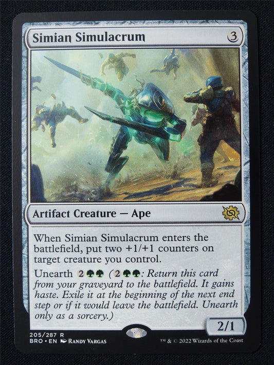 Simian Simulacrum - BRRO - Mtg Card #G2