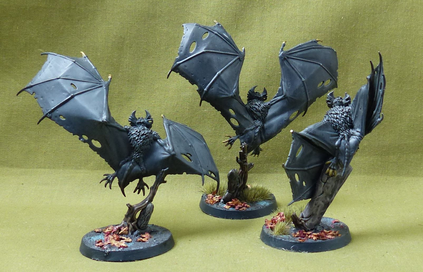 Fell Bats painted - Soulblight Gravelords - Warhammer AoS #ZO