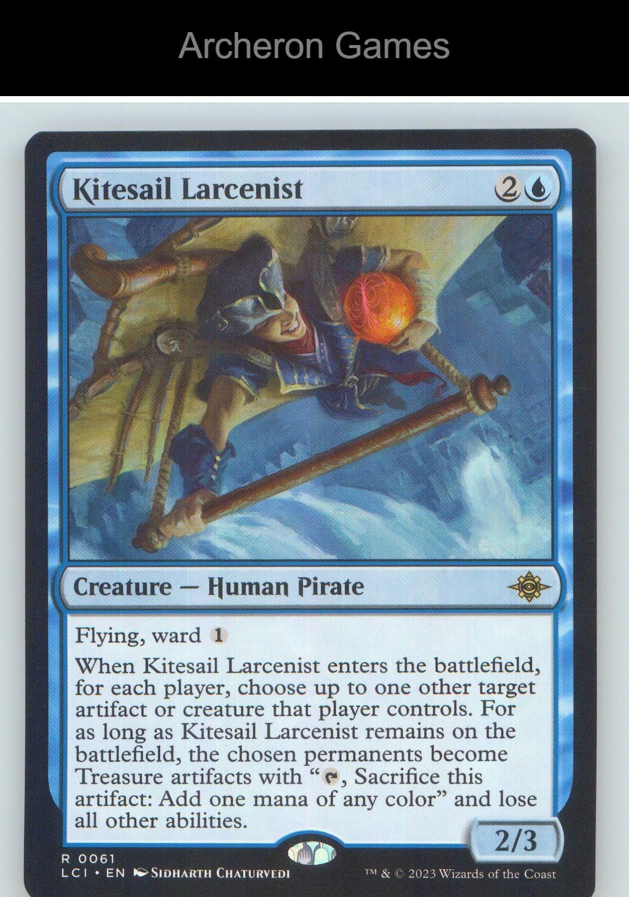 Kitesail Larcenist LCI 61 R MTG Card NM/EX+