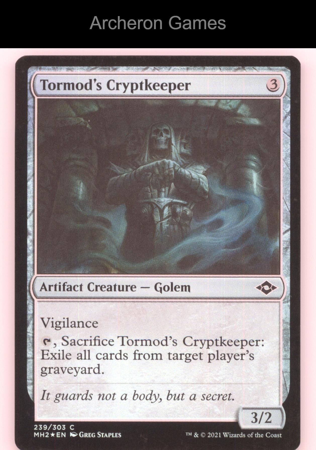 Tormod's Cryptkeeper 239 C MTG Card Modern Horizons 2