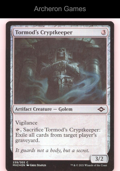 Tormod's Cryptkeeper 239 C MTG Card Modern Horizons 2