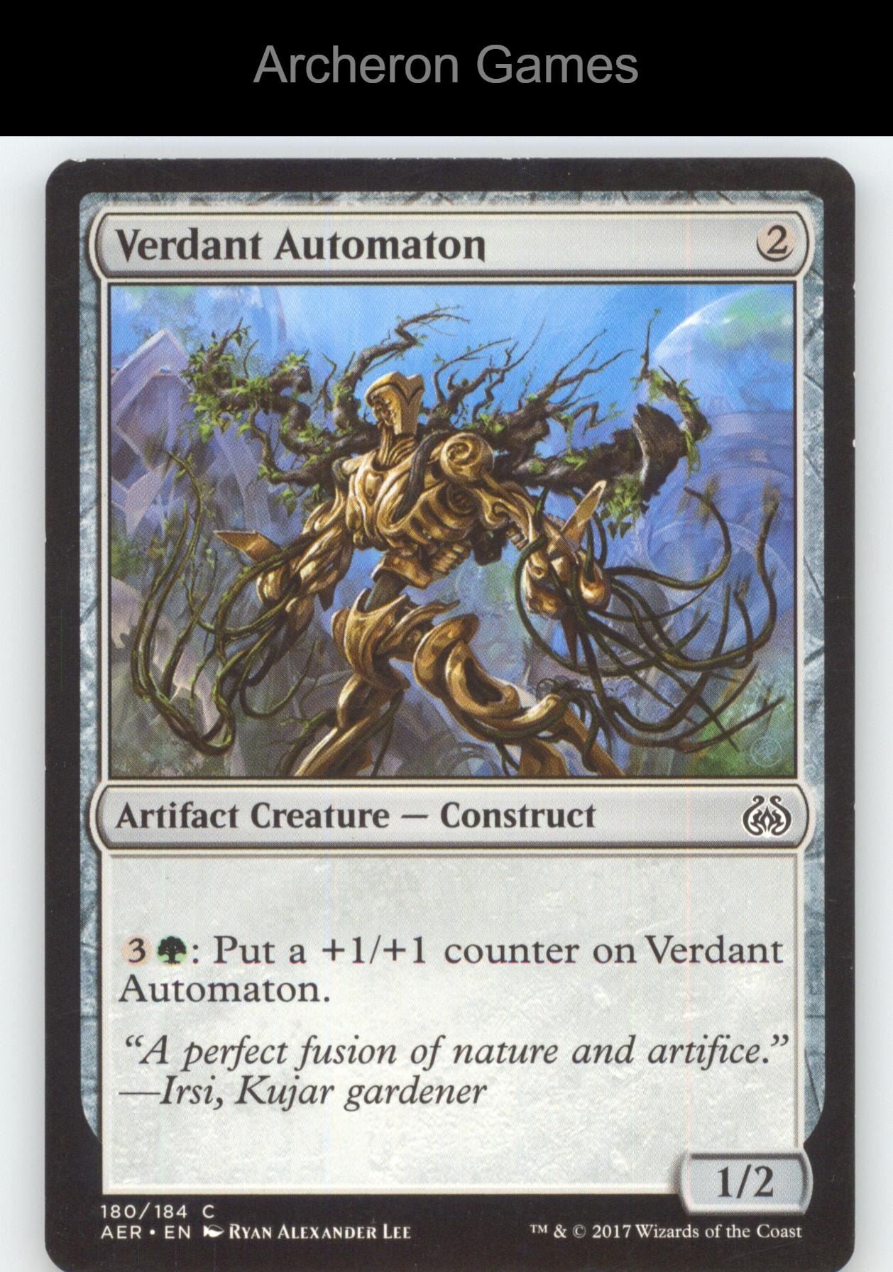 Verdant Automaton 180 C MTG Card Aether Revolt