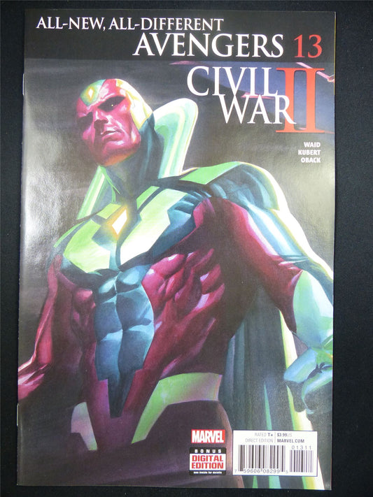 All-New All-Different AVENGERS #13 - Civil War 2 - Marvel Comic #I9