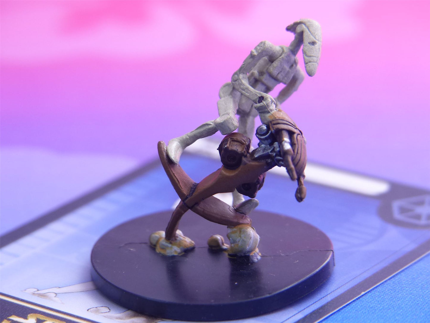Battle Droid on Stap 32/60 - Star Wars Miniatures Game #595