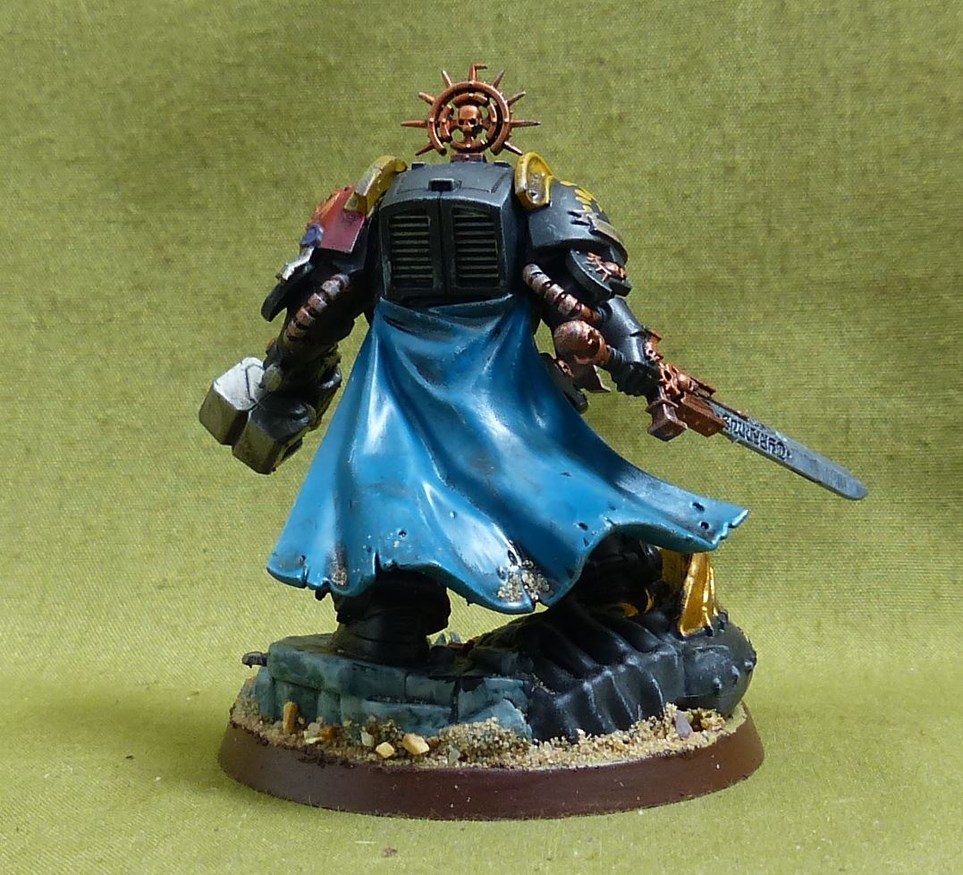 Captain in Terminator Armour painted - Space Marines - Warhammer 40K #5A7