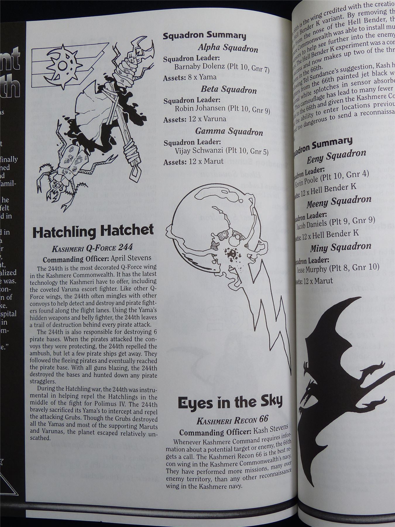 Silent Death: Kashmere Commonwealth Miniatures Sourcebook - I.C.E. Booklet #2QR
