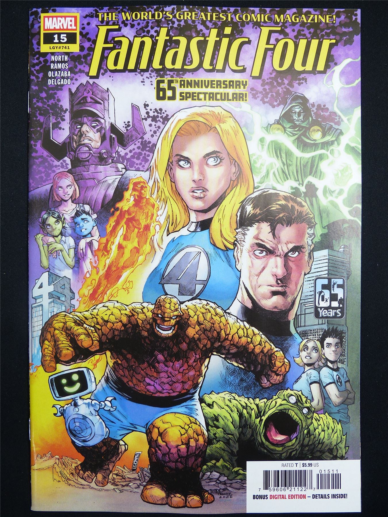 FANTASTIC Four #15 Cvr A - Oct 2026 Marvel Comic #2XN