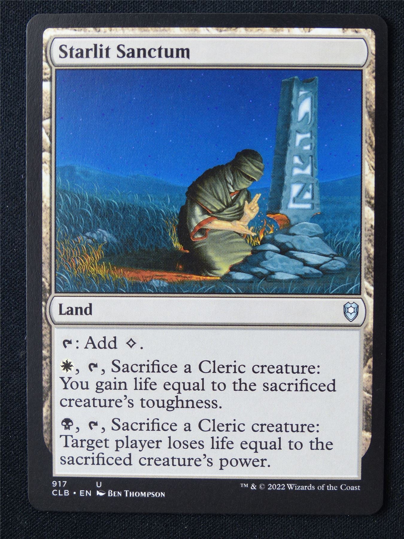 Starlit Sanctum - CLB - Mtg Card #R