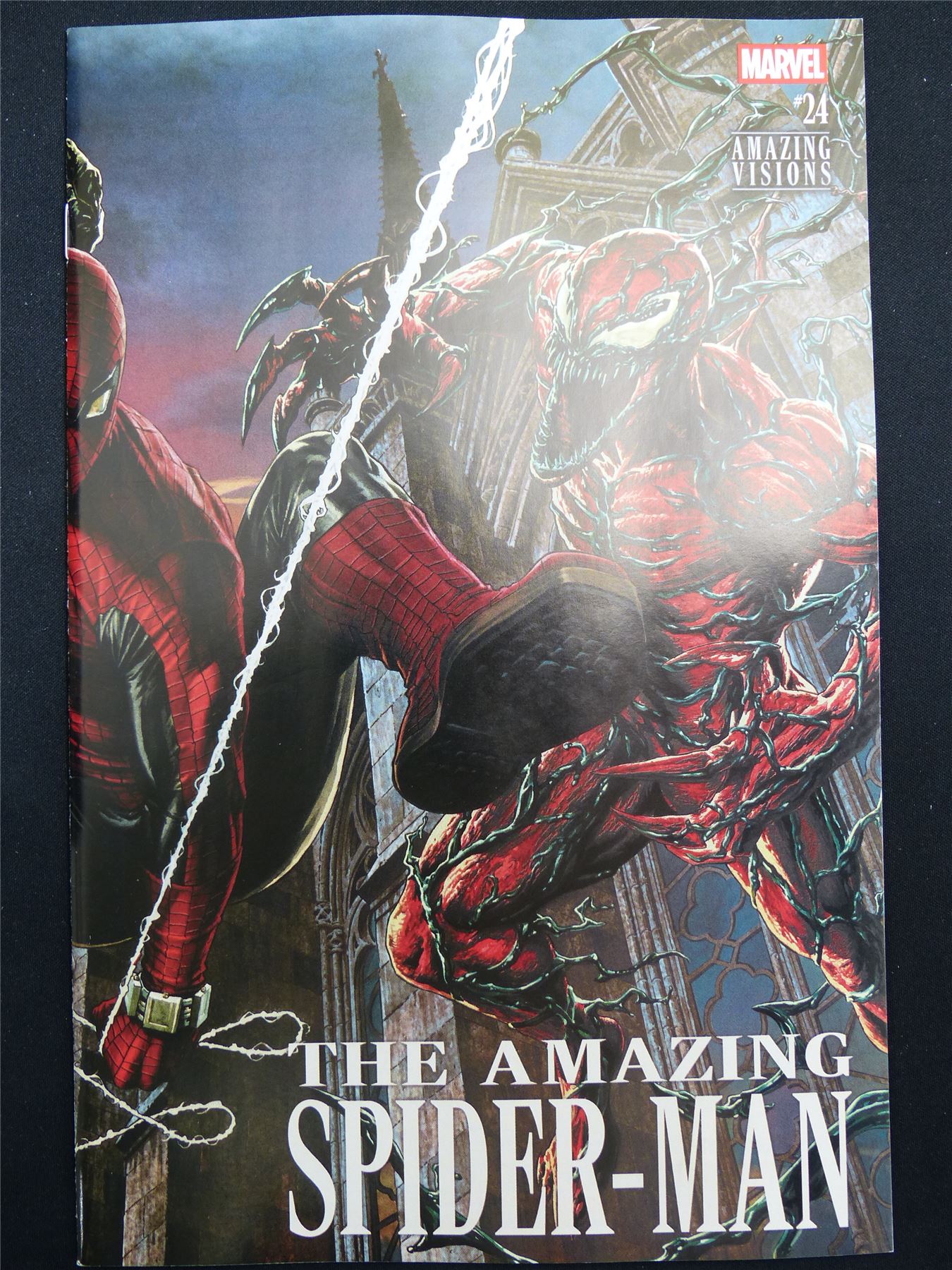 The Amazing SPIDER-MAN #24 Death Spiral part 4 Visions Variant - May 2026 Marvel Comic #3WN