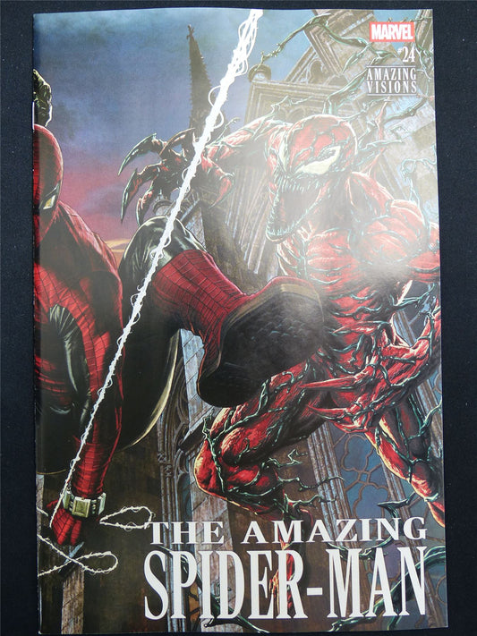 The Amazing SPIDER-MAN #24 Death Spiral part 4 Visions Variant - May 2026 Marvel Comic #3WN