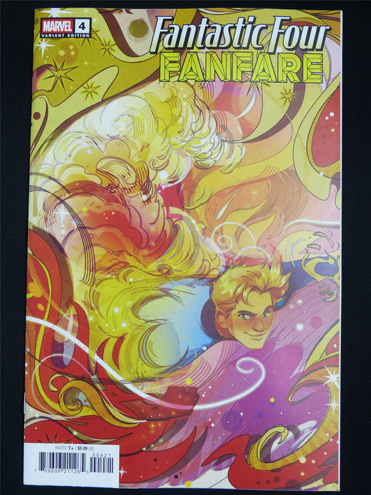FANTASTIC Four Fanfare #4 Variant - Oct 2025 Marvel Comic #3NF