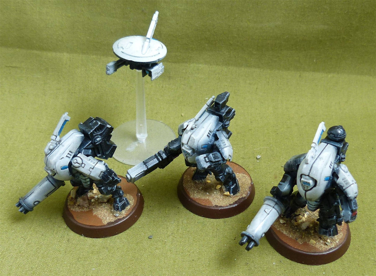 Stealth Battlesuits painted - Tau Empire - Warhammer 40K #2YF