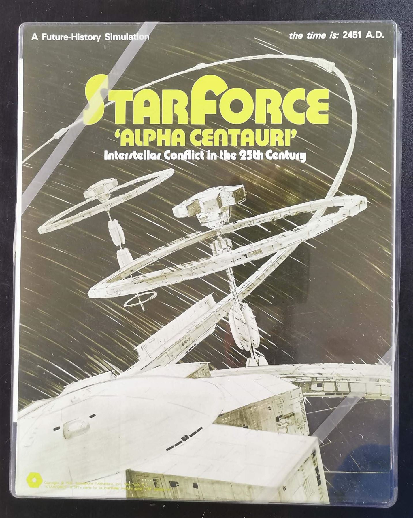StarForce Alpha Centauri: Future-History Simulation Game - SPI Game #NN